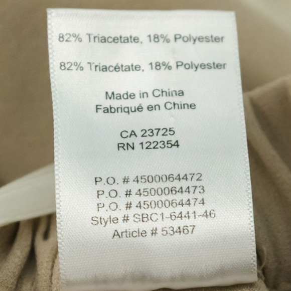 Babaton Aritzia Size Medium M Tan Trouser Jogger Pull On Tapered Leg Ankle Pants - Picture 7 of 8